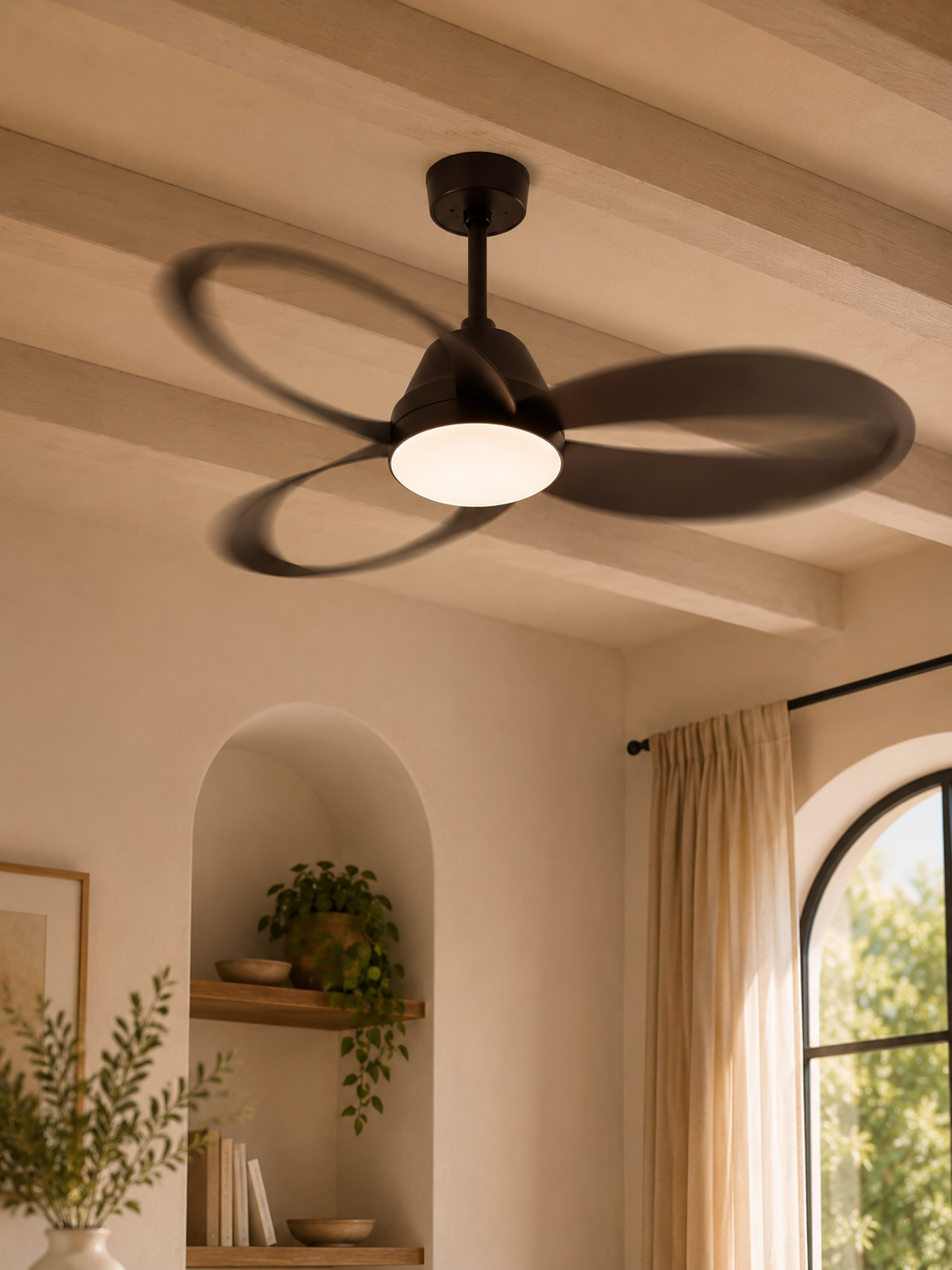 Ventilateur de plafond avec lumière Nero