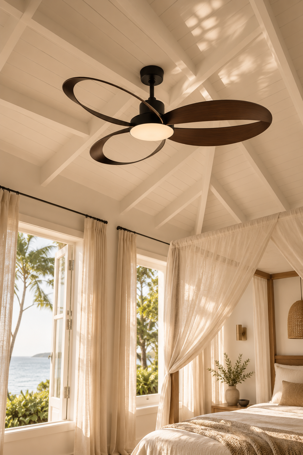 Ventilateur de plafond avec lumière Nero