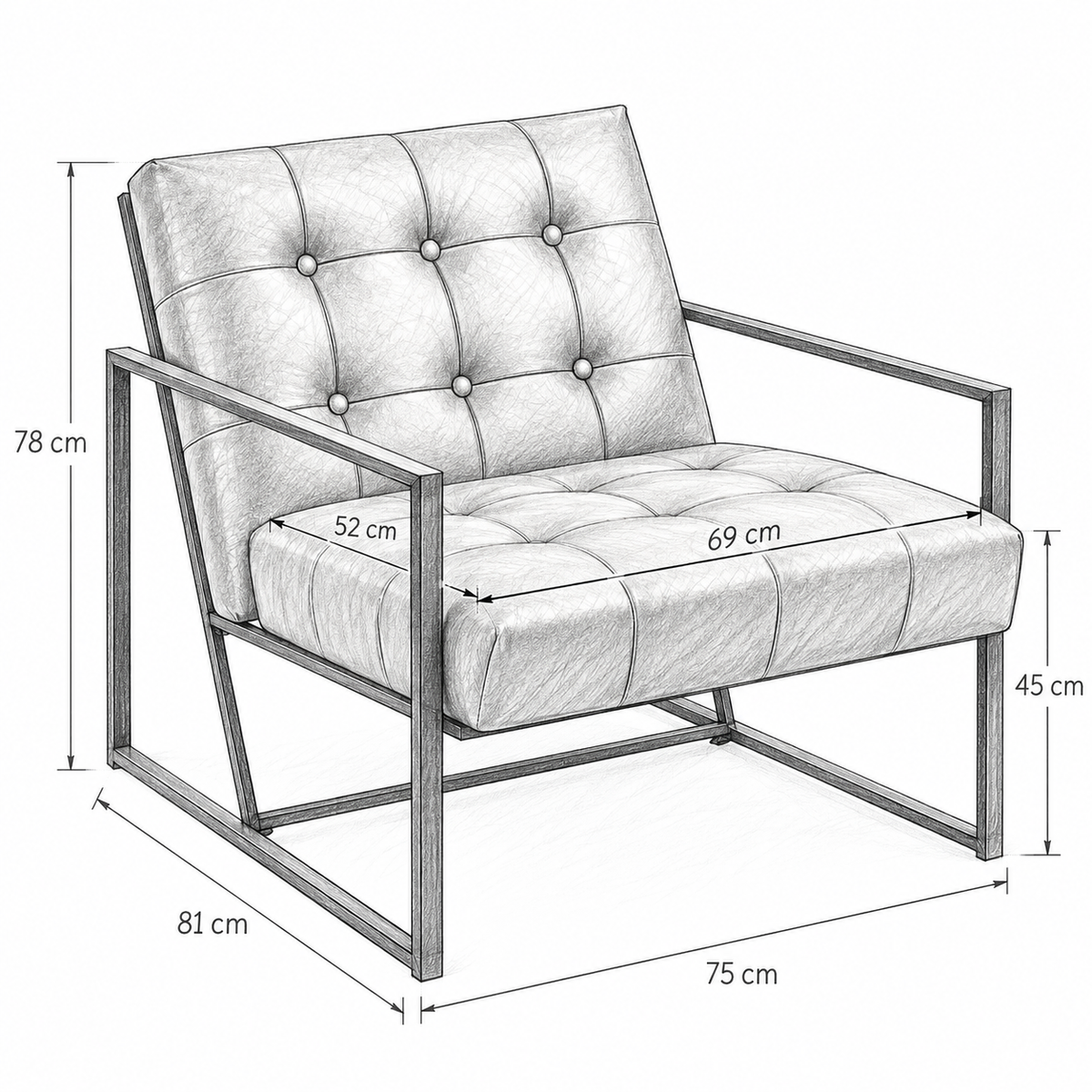 Fauteuil Duca