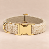 Hondenhalsband TEDDY Crème
