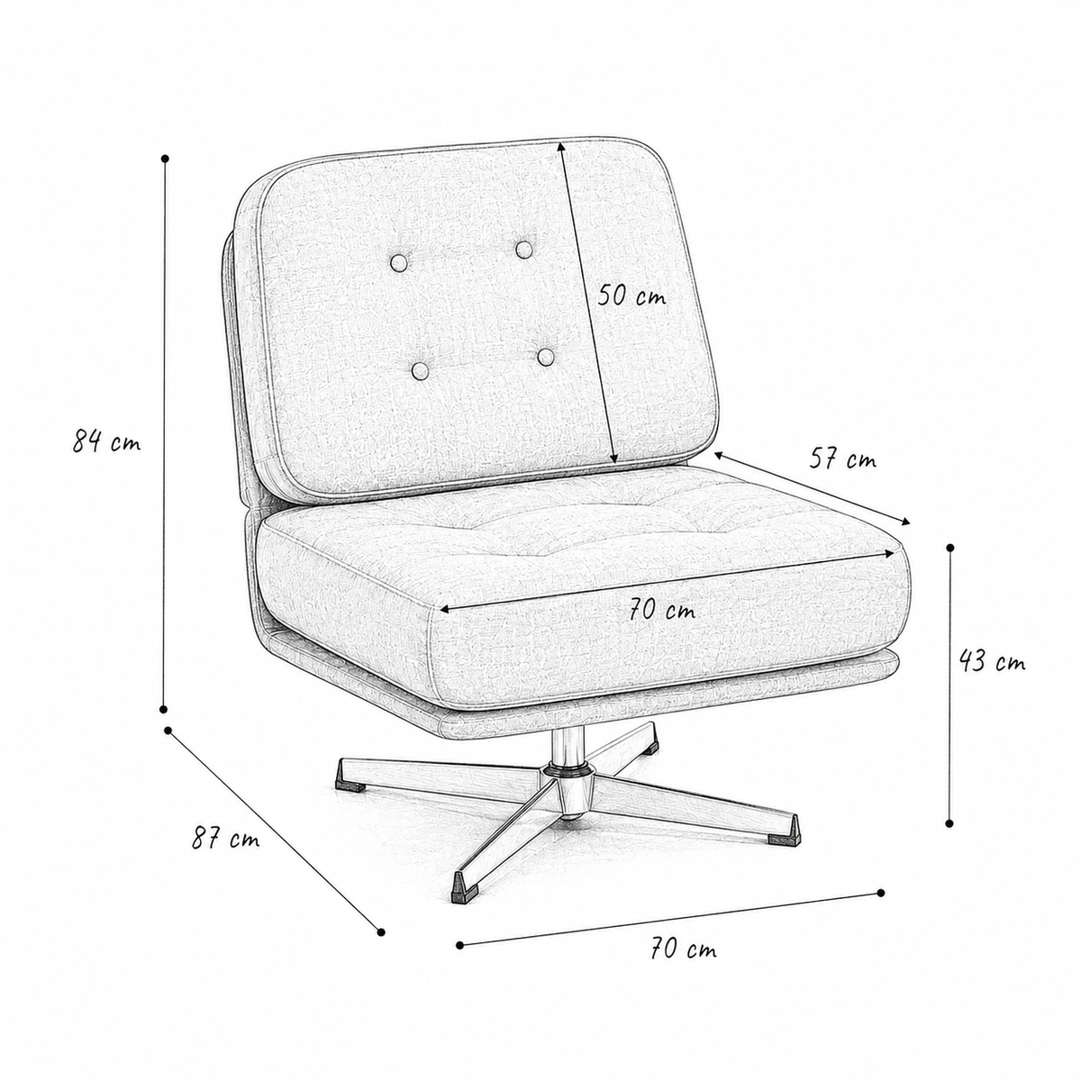Fauteuil Marino