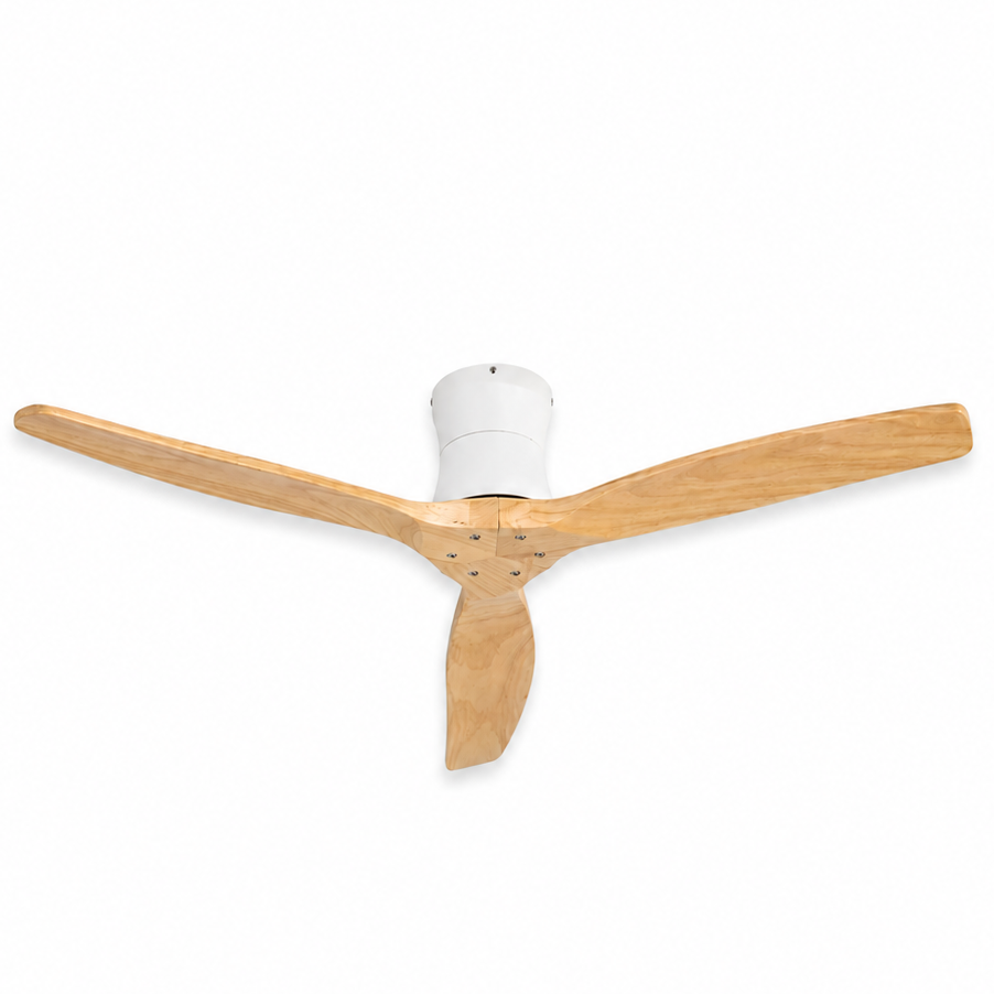 Ventilateur de plafond Vento 132 cm — Chêne clair