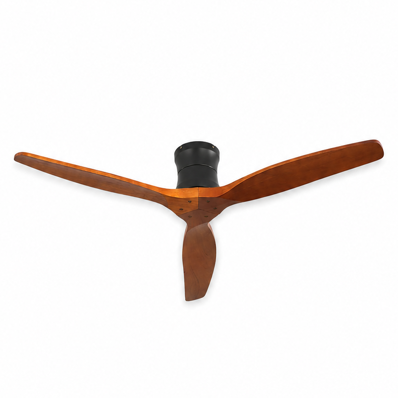 Ventilateur de plafond Vento 132 cm — Chêne foncé