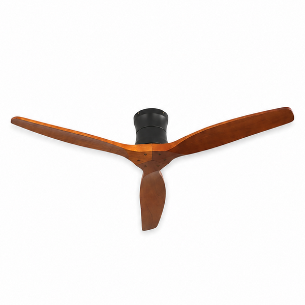 Ventilateur de plafond Vento 132 cm — Chêne foncé