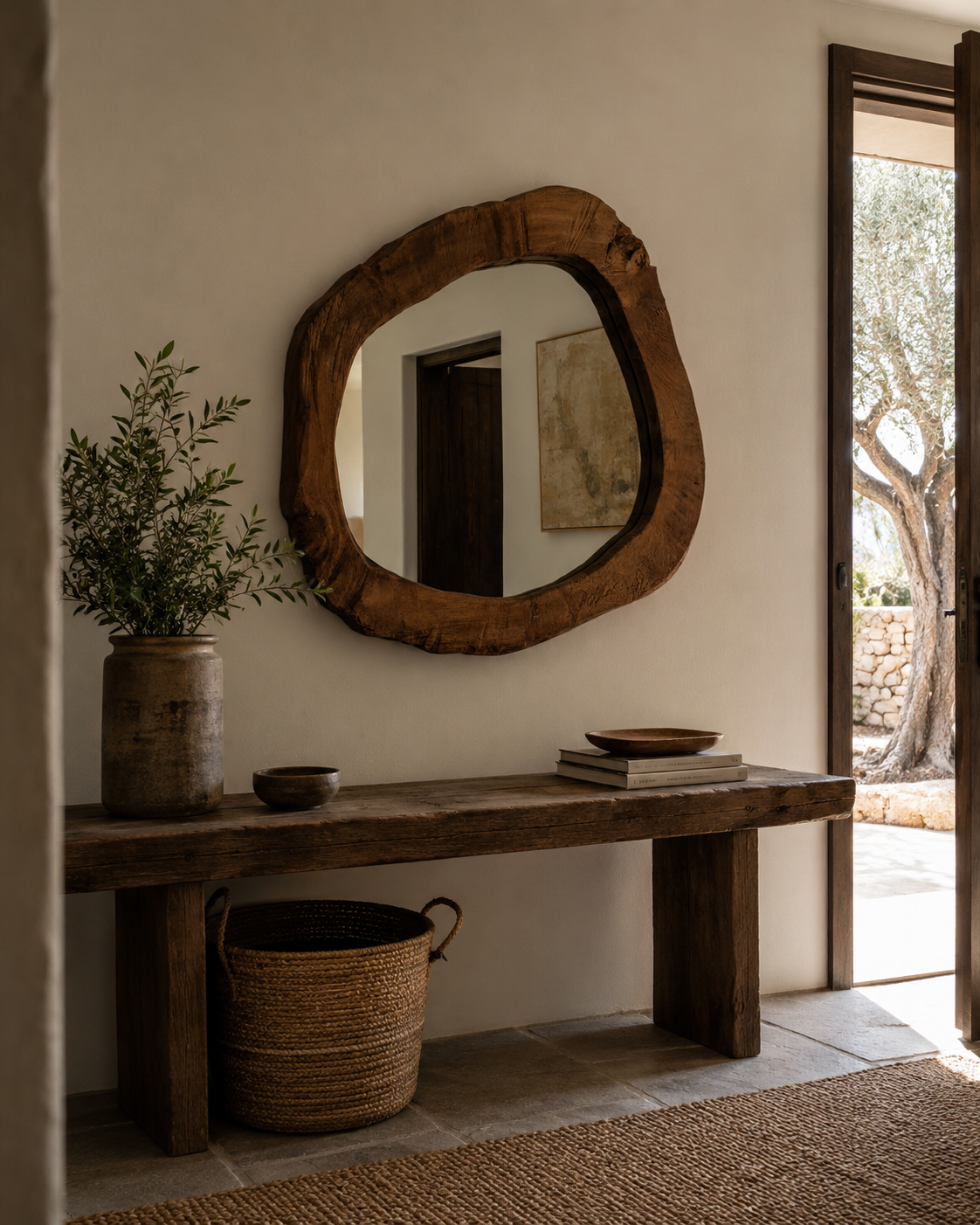 Miroir Taormina — Organique