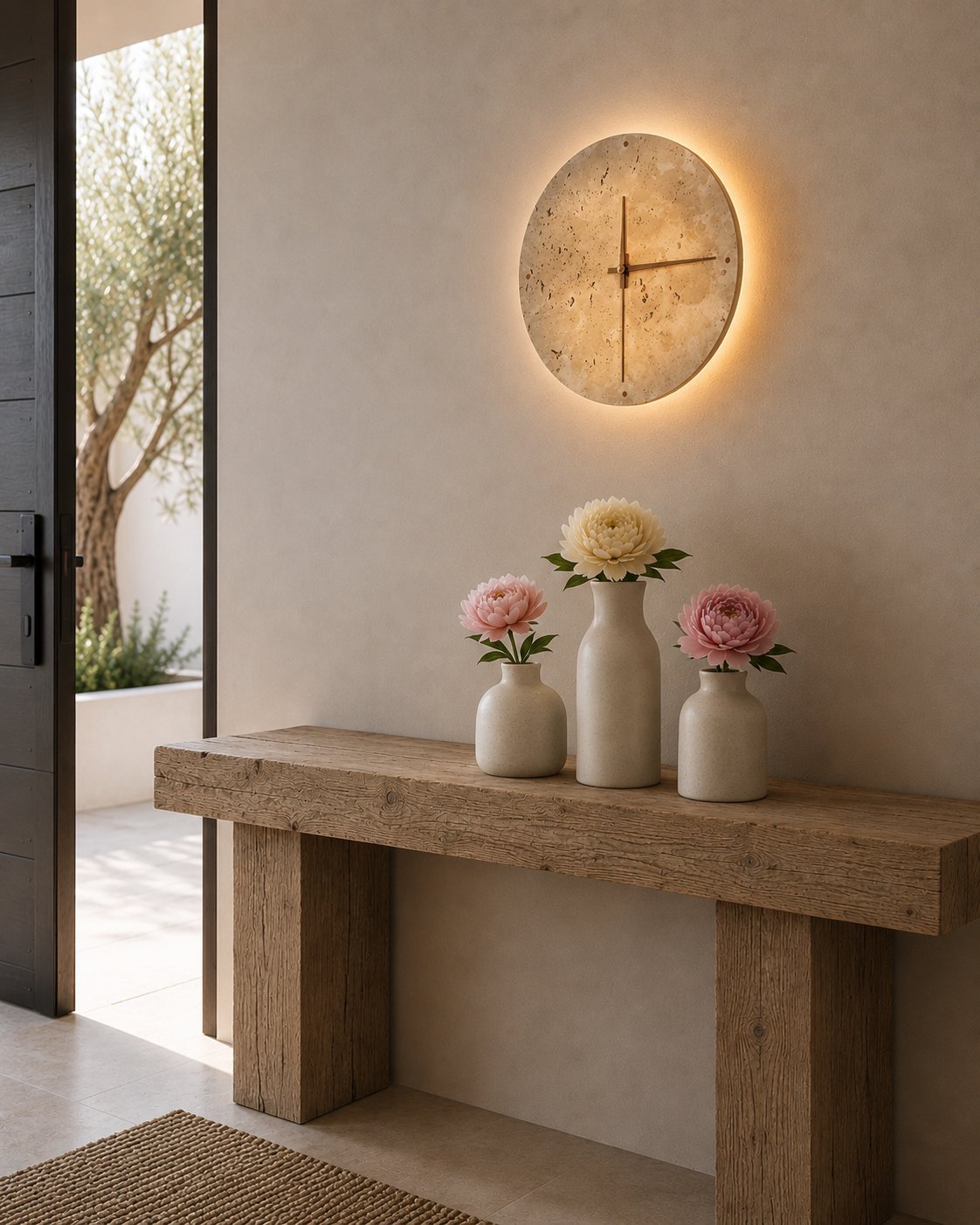 Trio Côme — Vases en céramique mate