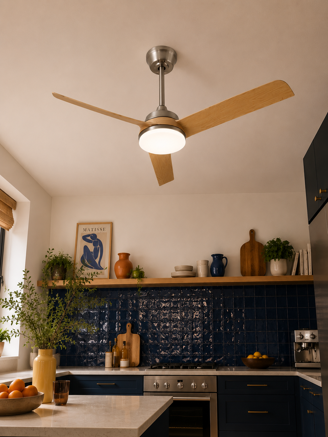Ventilateur de plafond Greco 132 cm